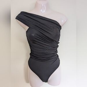 Materiel Designer Black Bodysuit